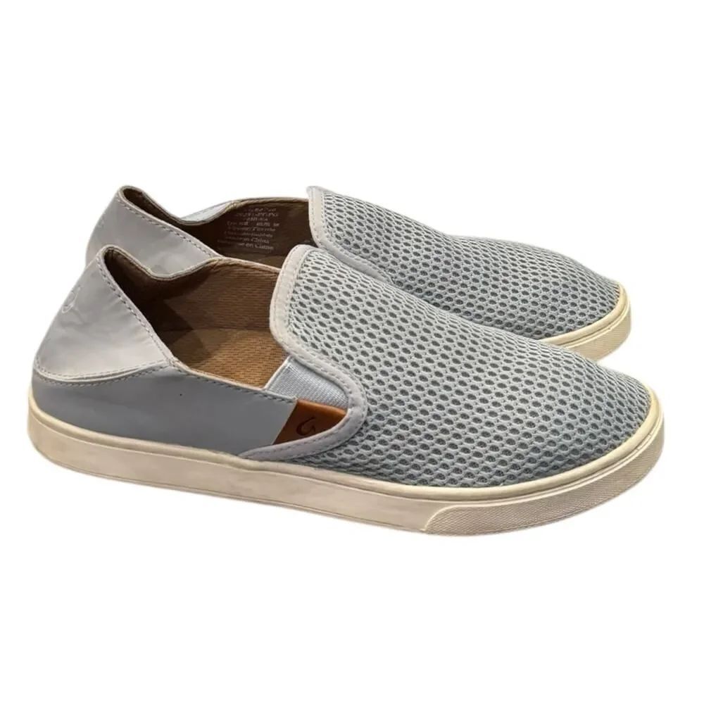 OluKai Pehuea Women’s Breathable Slip On Shoes Sneakers 38 8